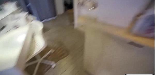 Karlie gets fucked in the massage room